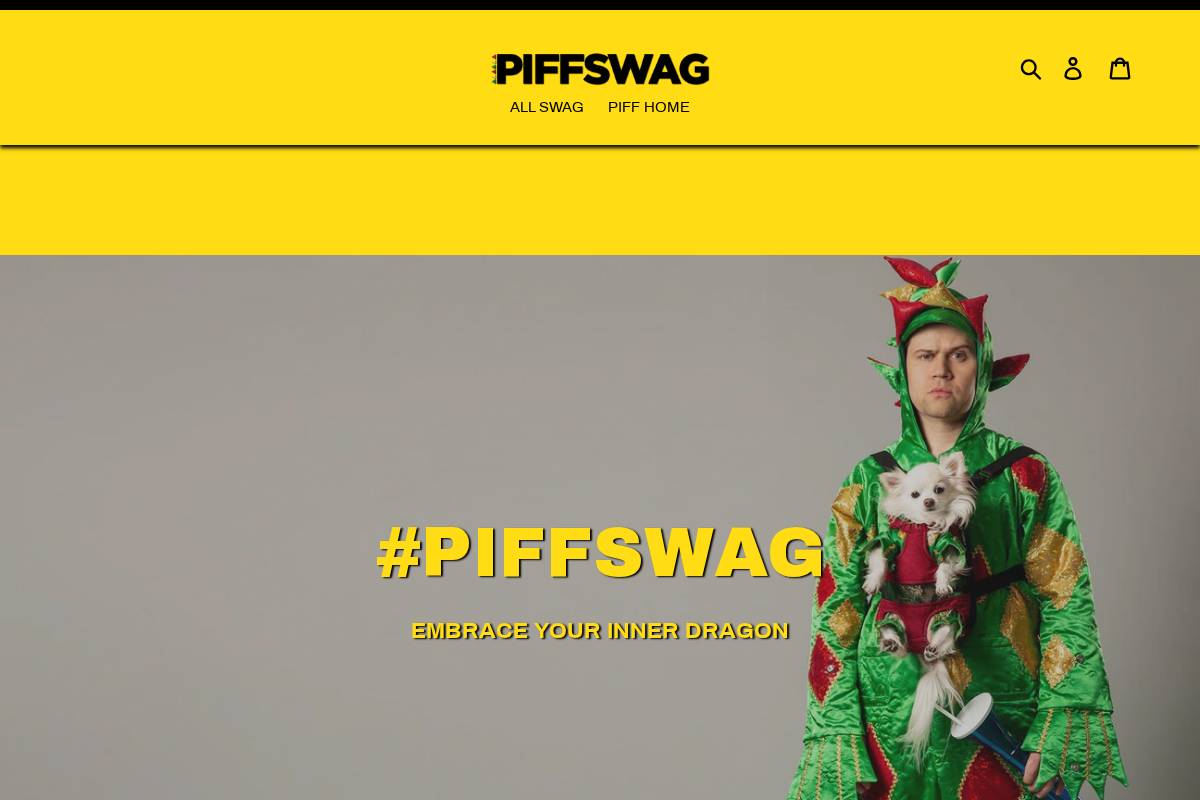 piffswag.com homepage screenshot