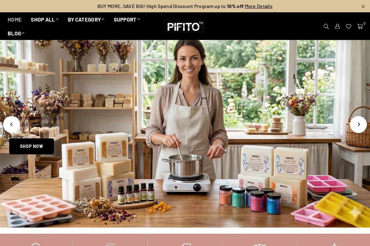 pifito.com homepage screenshot