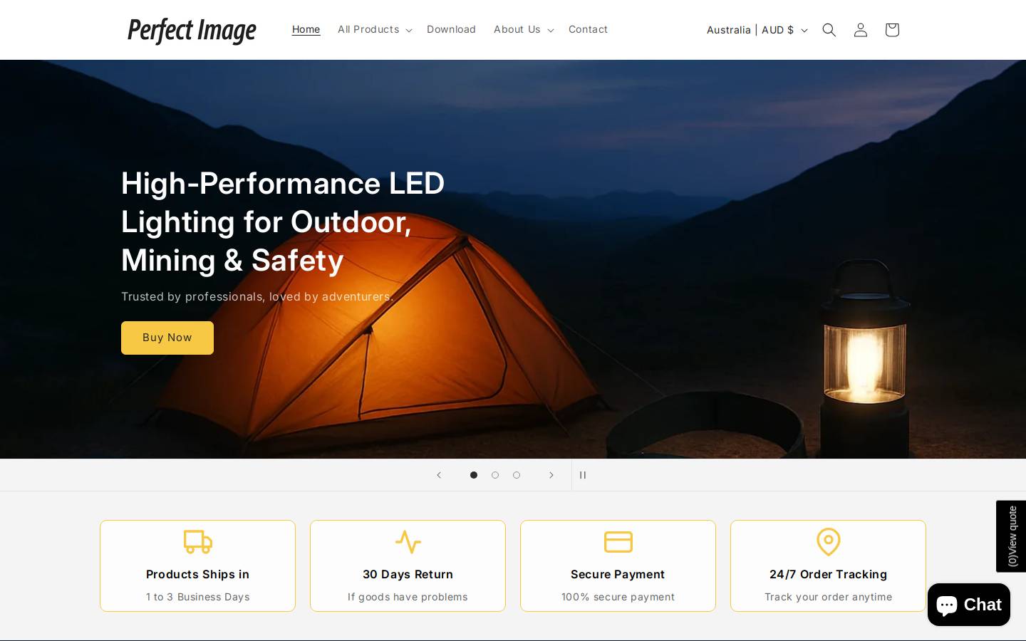 pii.net.au homepage screenshot