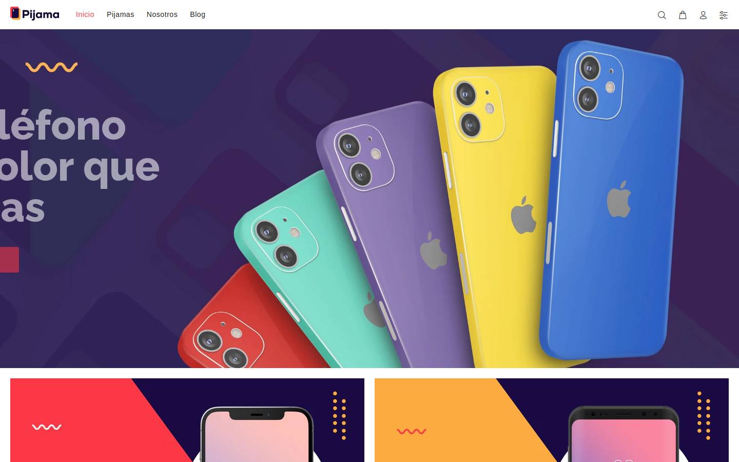 pijamapr.com homepage screenshot