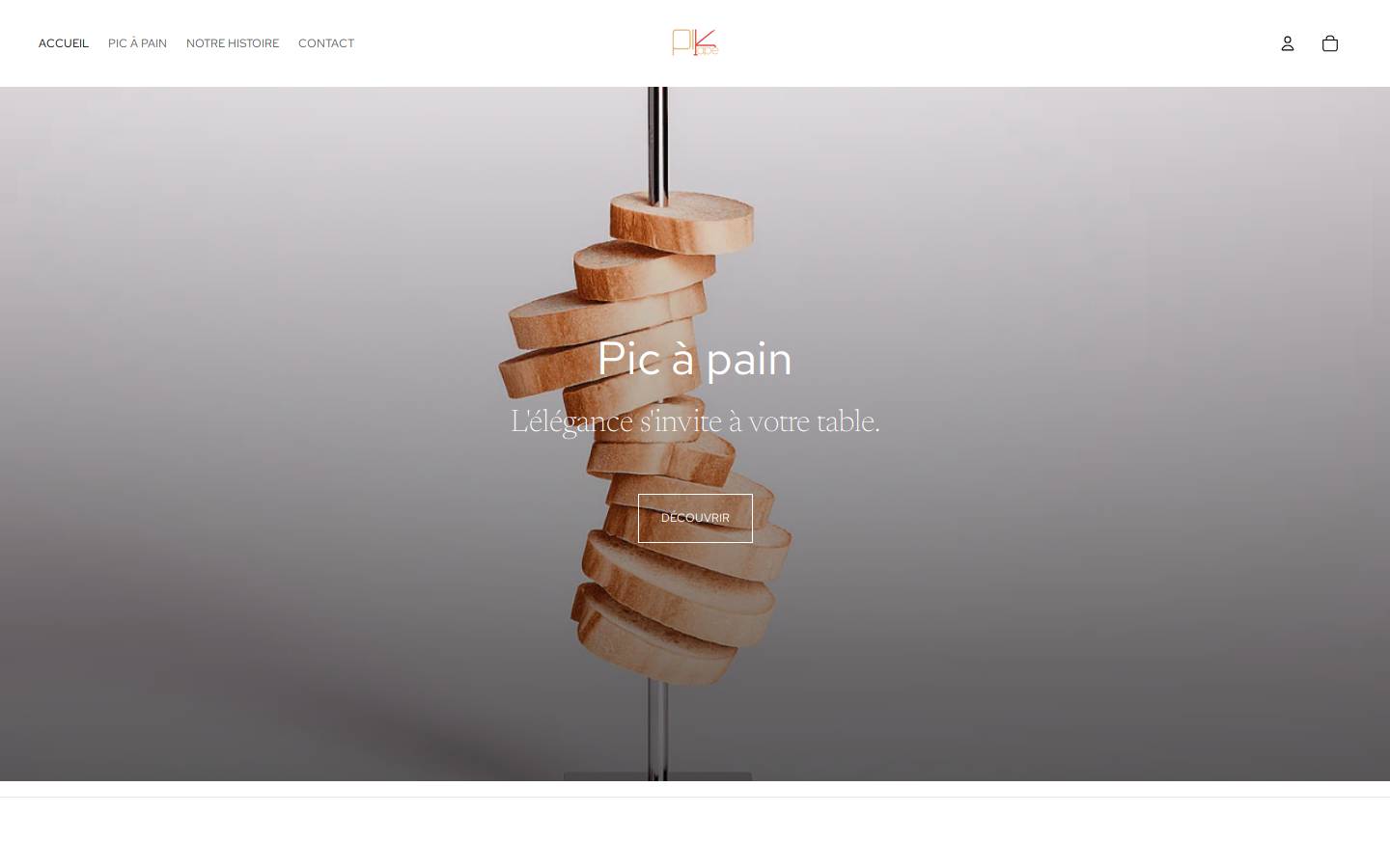pikape.fr homepage screenshot