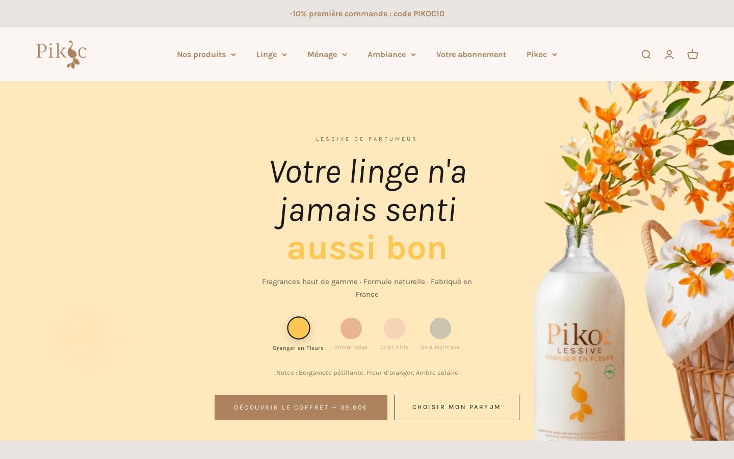 pikoc.fr homepage screenshot