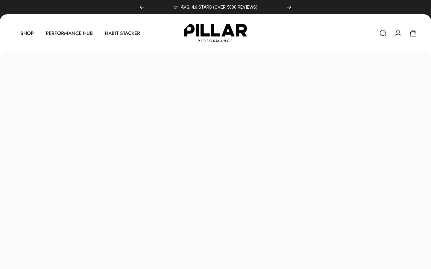 pillarperformance.us homepage screenshot