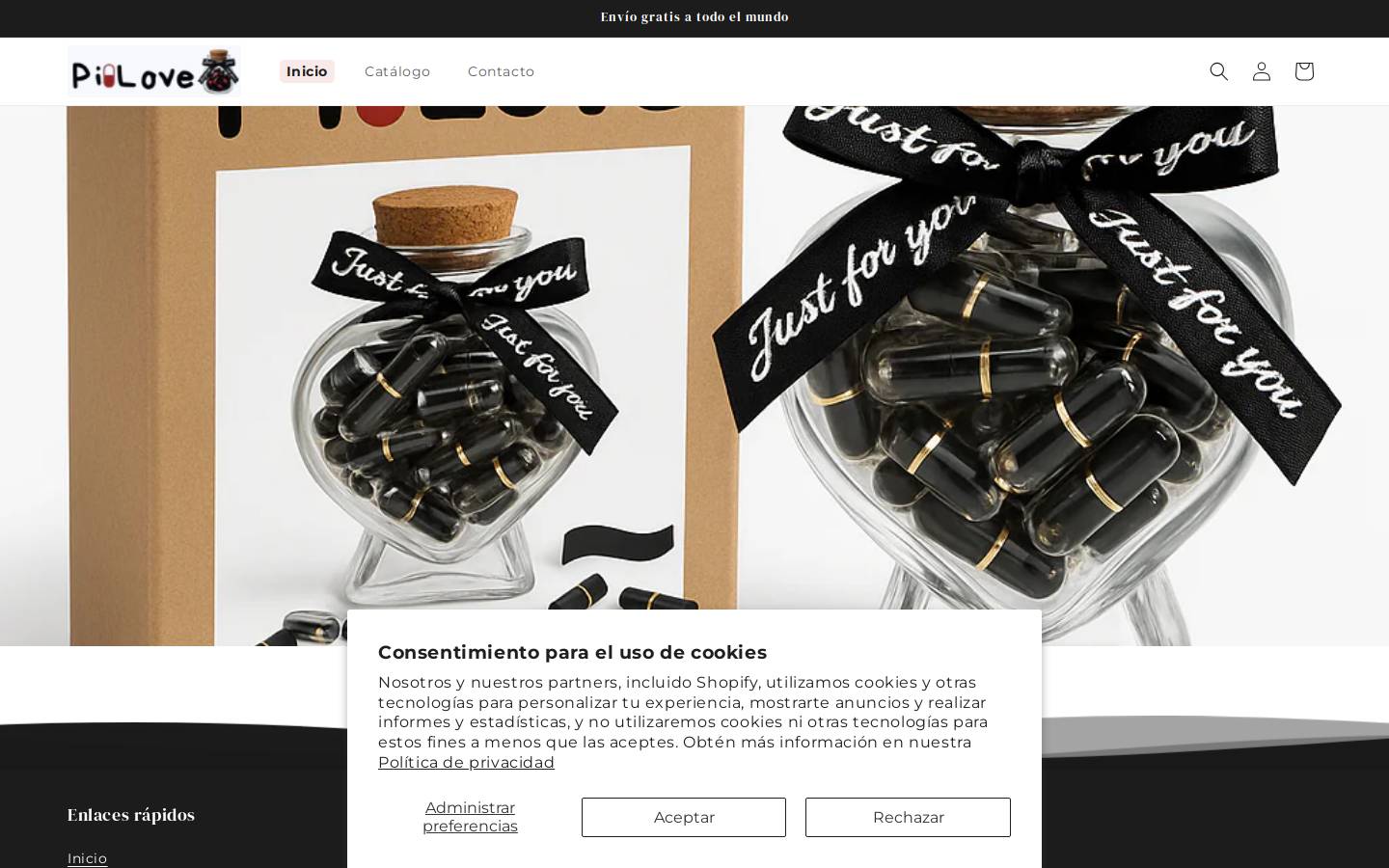 pillove.store homepage screenshot