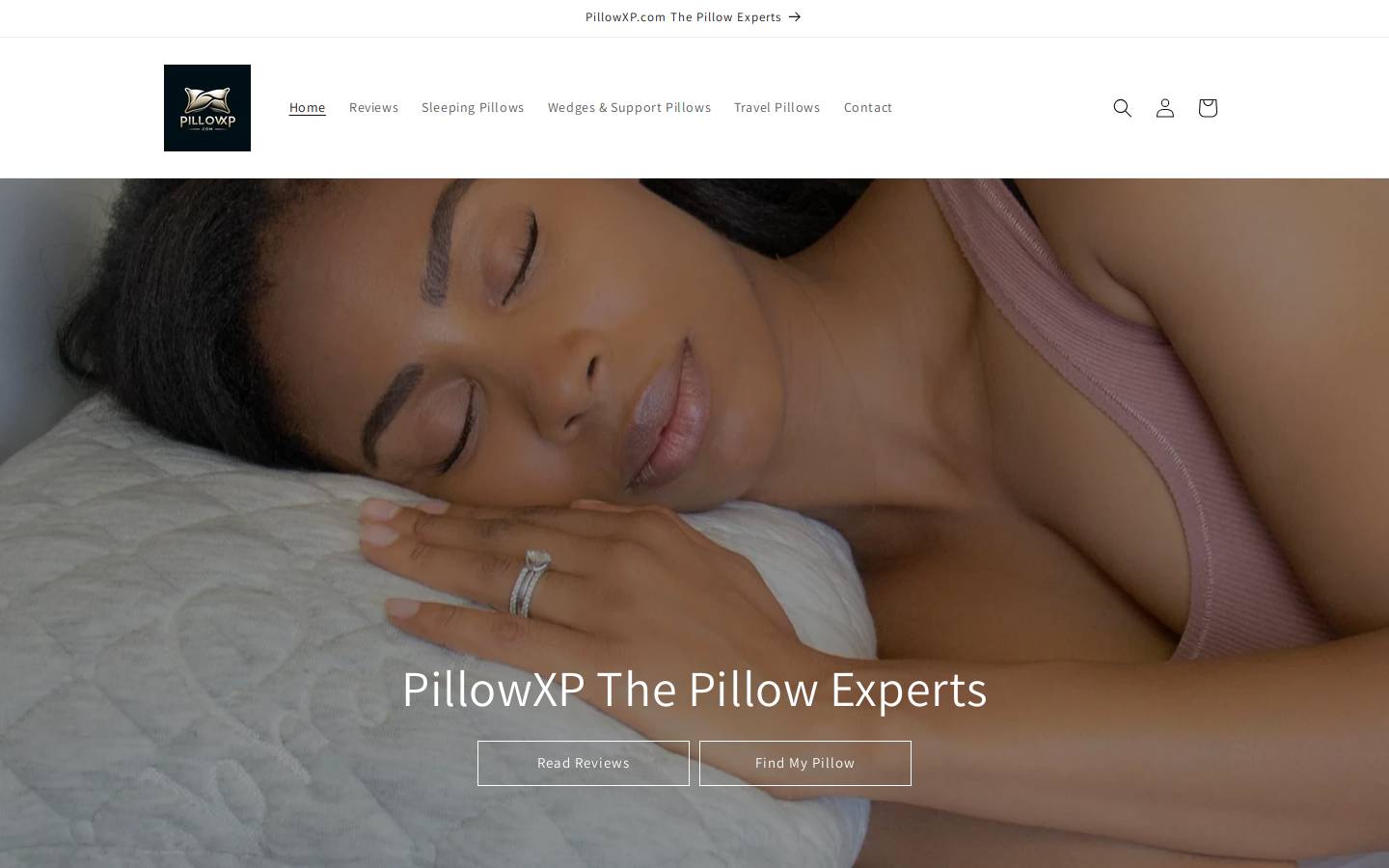 pillowxp.com homepage screenshot
