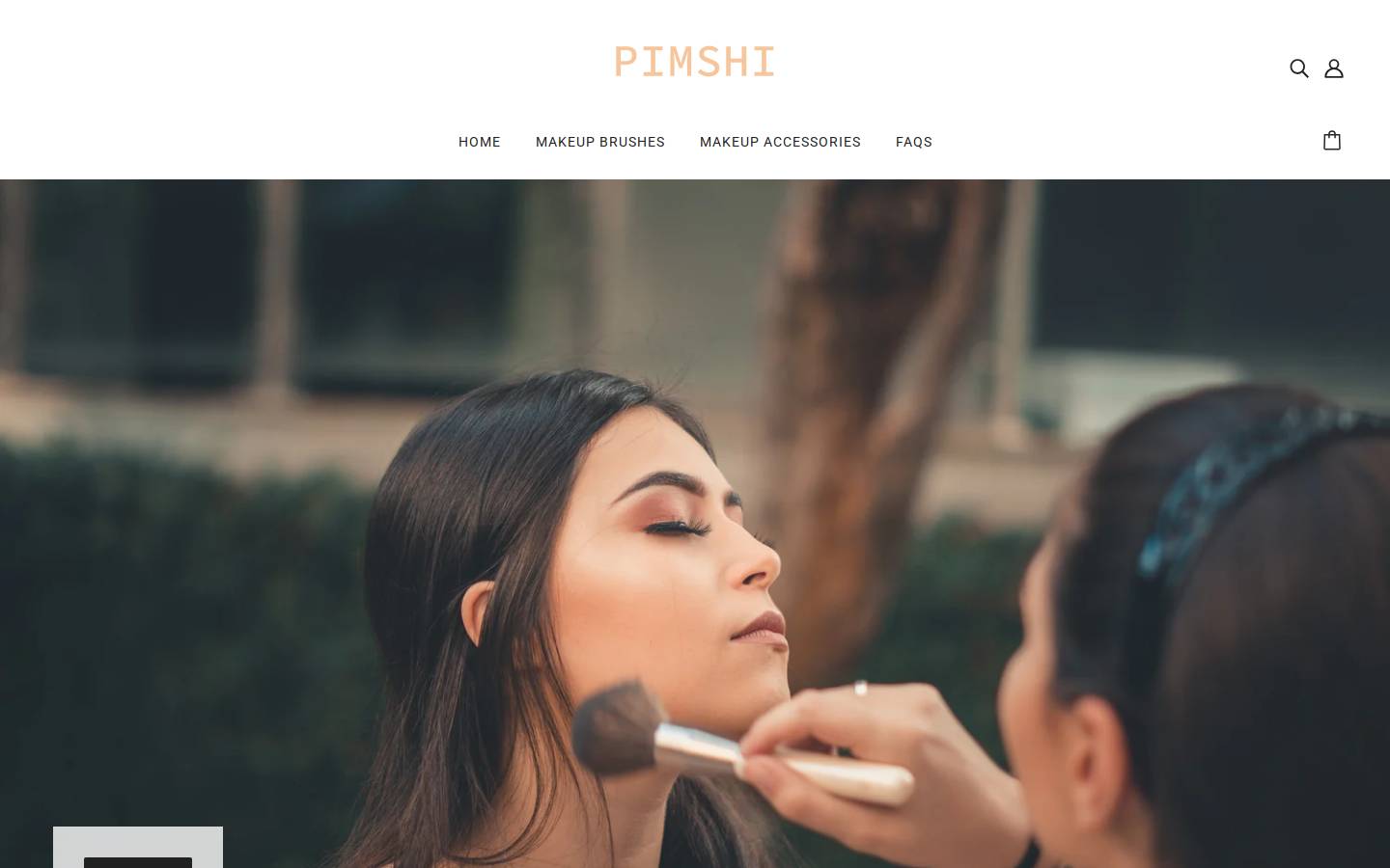 pimshi.com homepage screenshot
