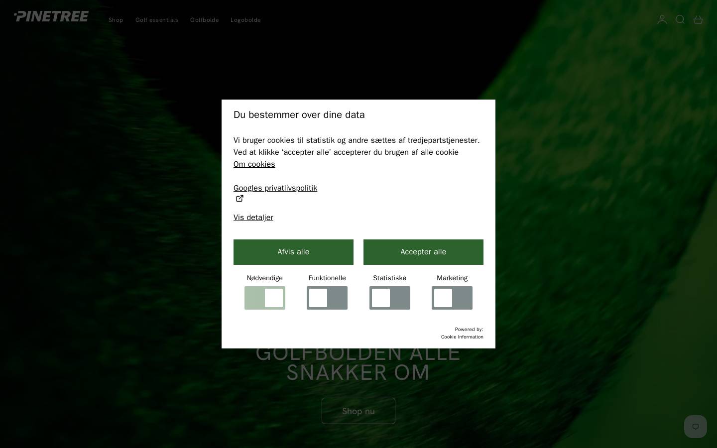 Pinetree homepage screenshot