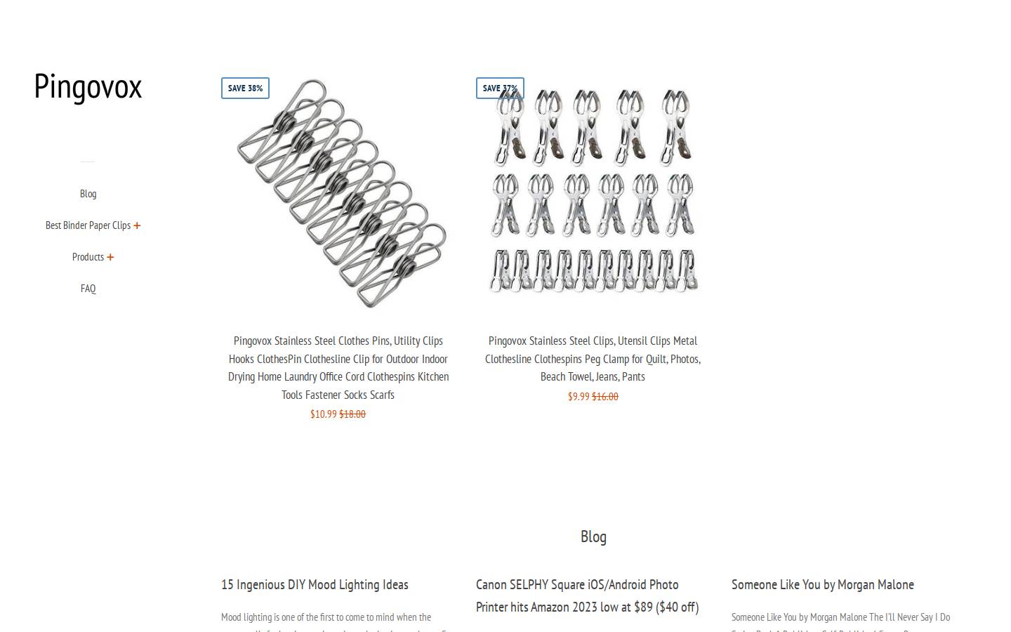 pingovox.com homepage screenshot