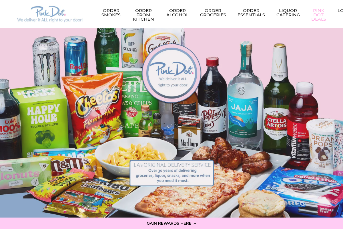 Pink Dot homepage screenshot