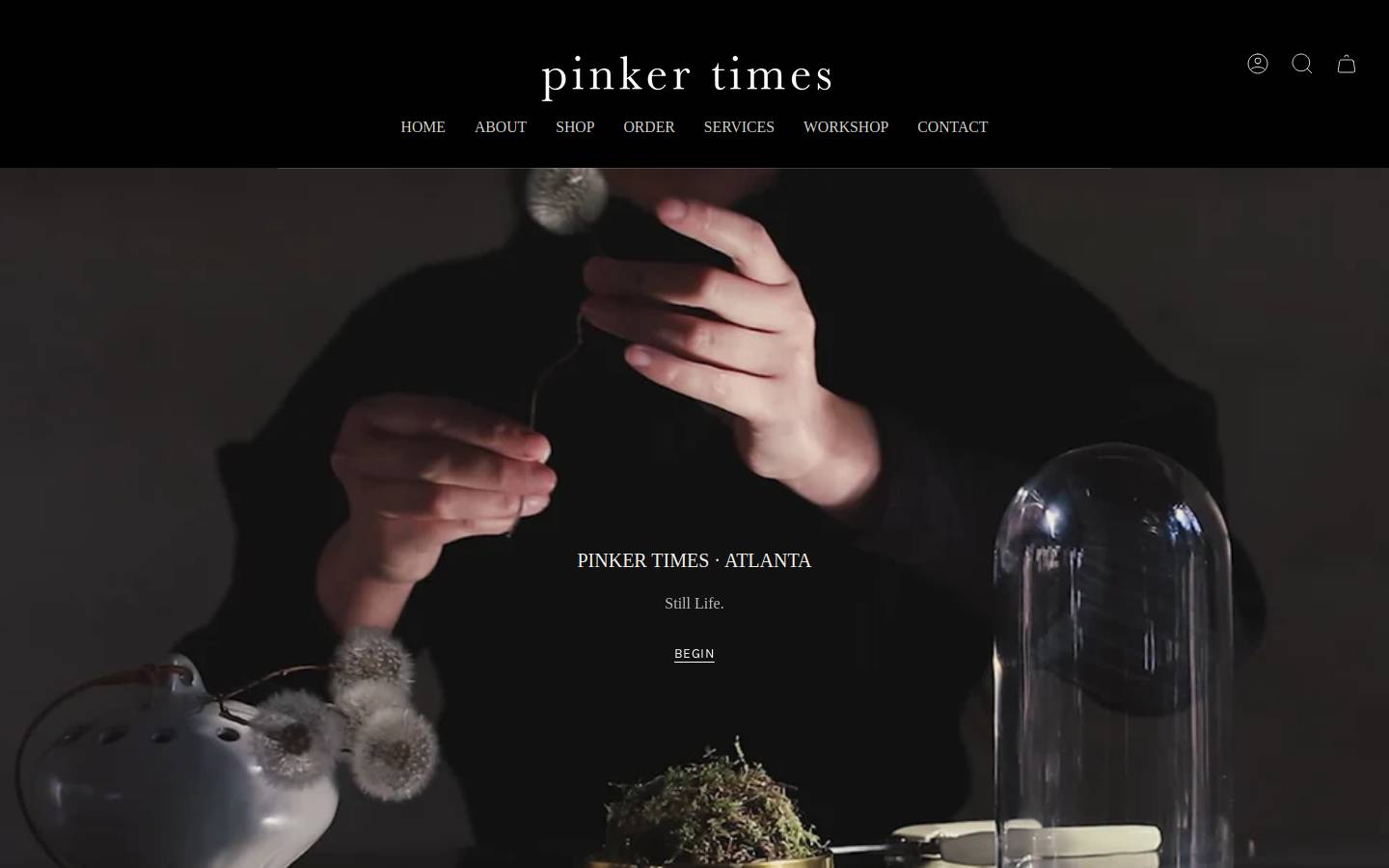 pinkertimes.com homepage screenshot