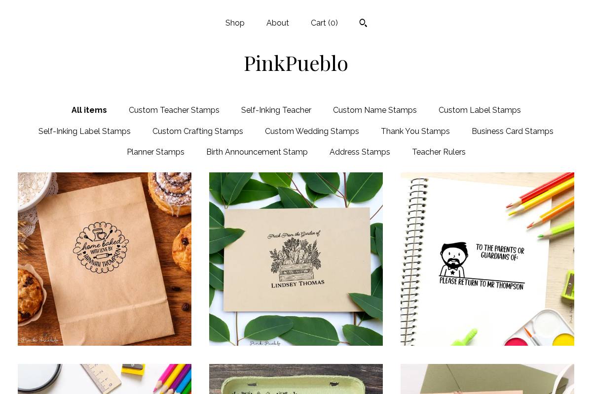 pinkpueblo.com homepage screenshot