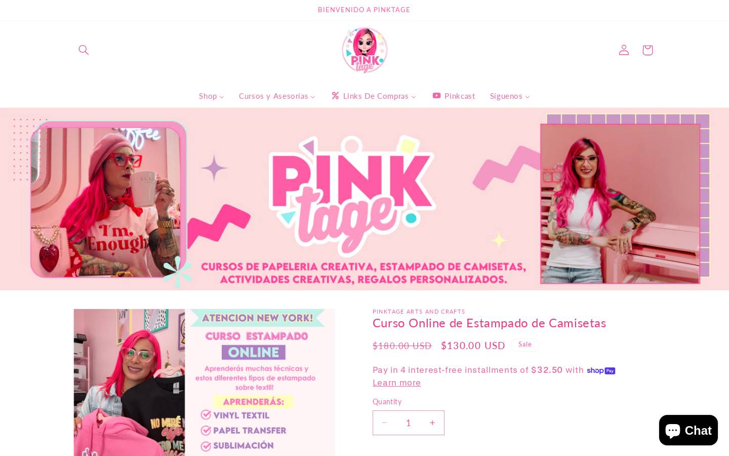 pinktage.com homepage screenshot