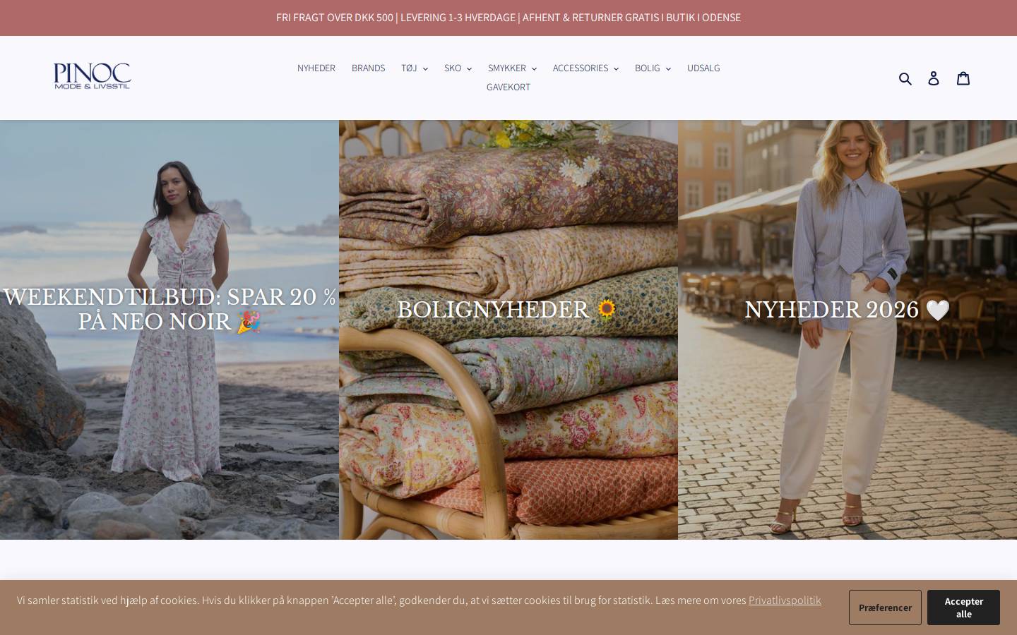 Pinoc Odense homepage screenshot