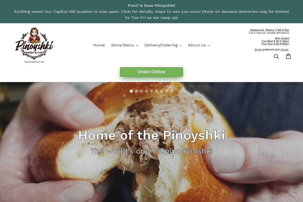 pinoyshki.com homepage screenshot