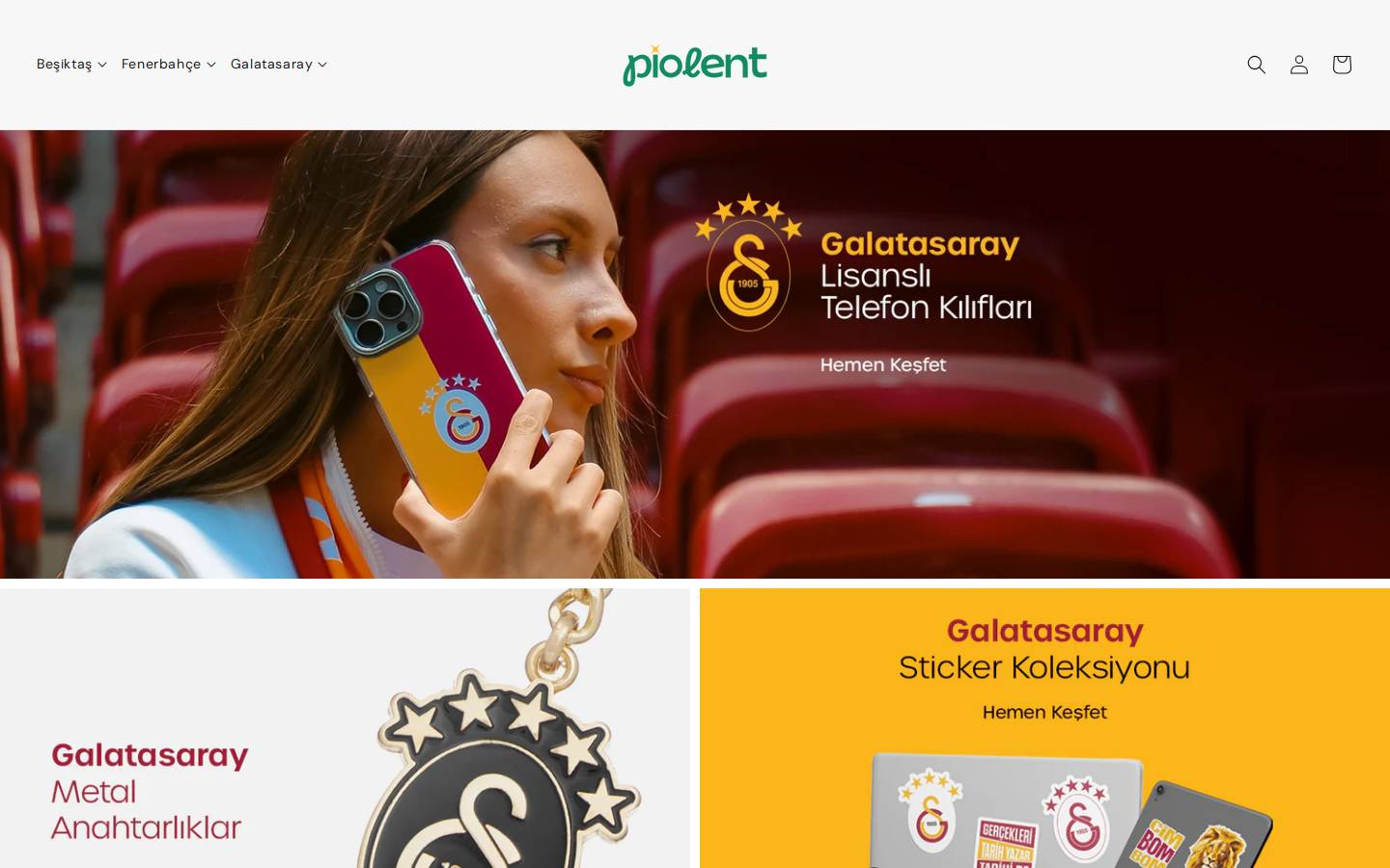 piolent.com homepage screenshot
