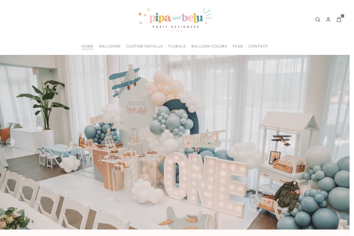 pipaandbelu.com homepage screenshot