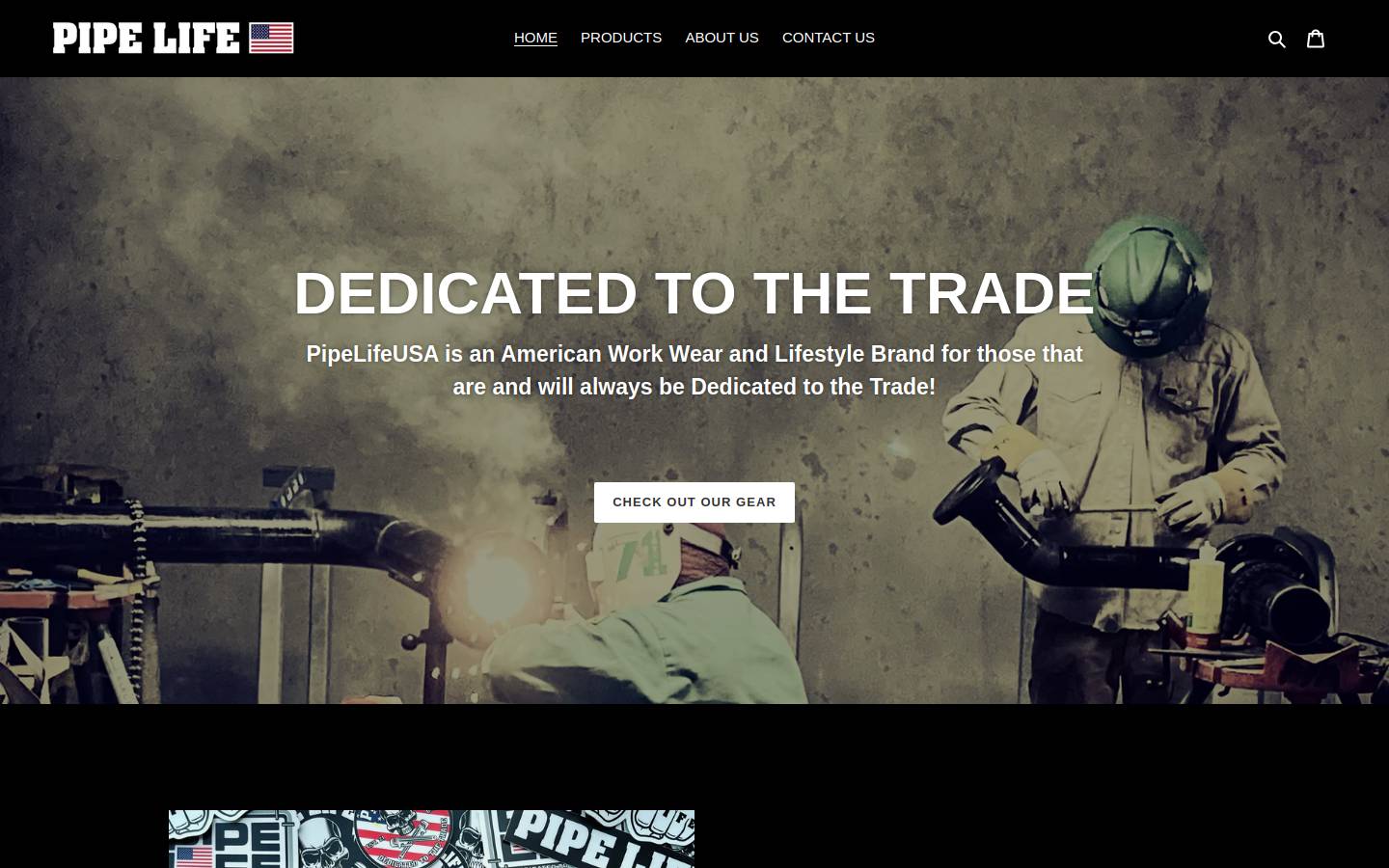 pipelifeusa.com homepage screenshot