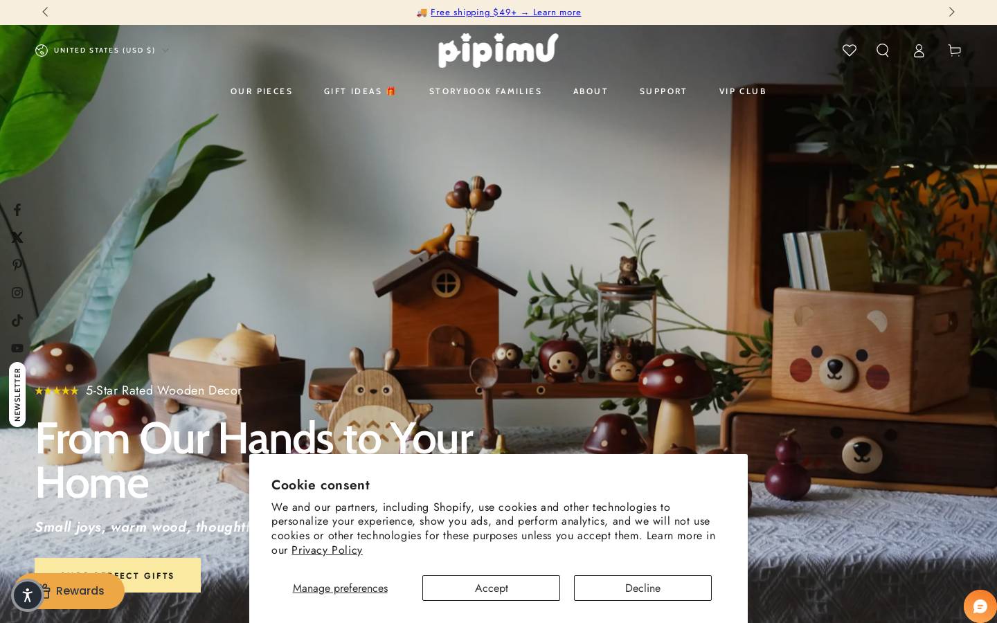 pipimu.com homepage screenshot