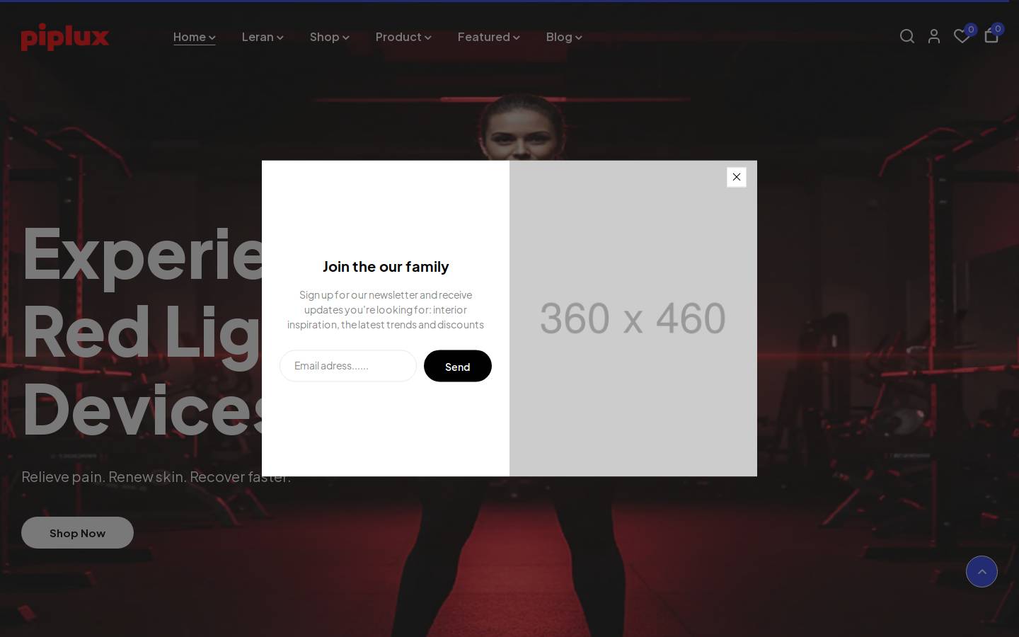 piplux.com homepage screenshot