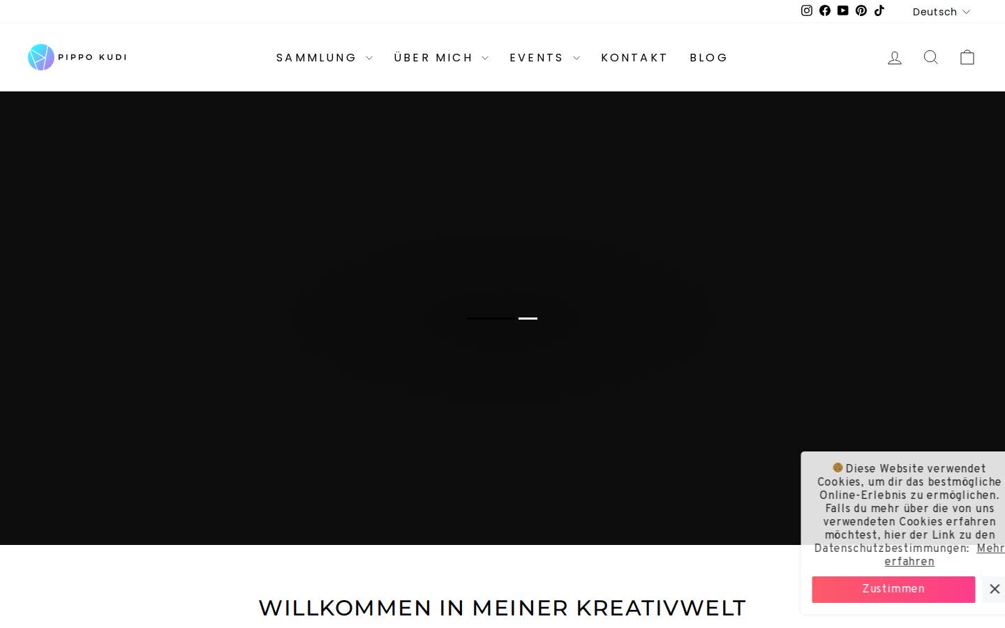 pippo-kudi.de homepage screenshot