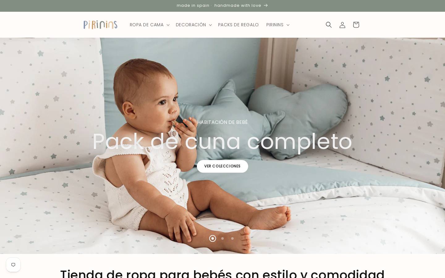 pirinins.com homepage screenshot