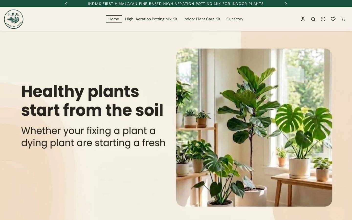pirul.in homepage screenshot