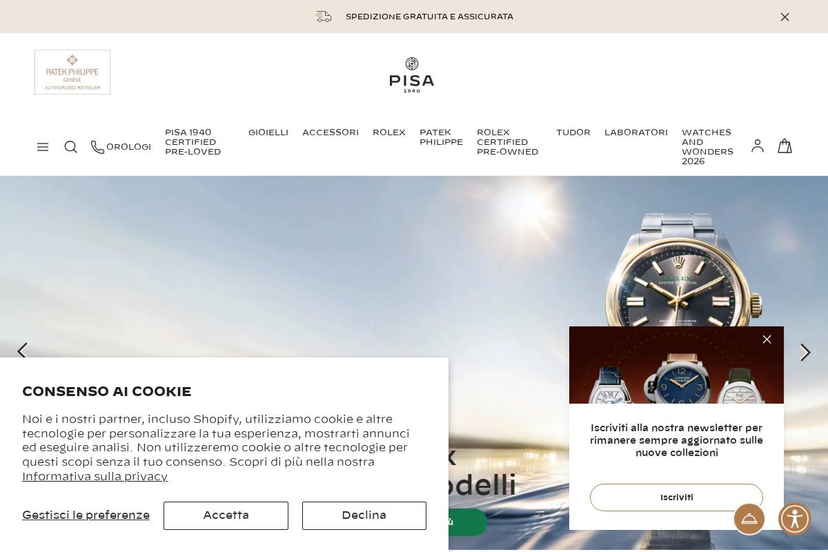 Pisa1940 homepage screenshot