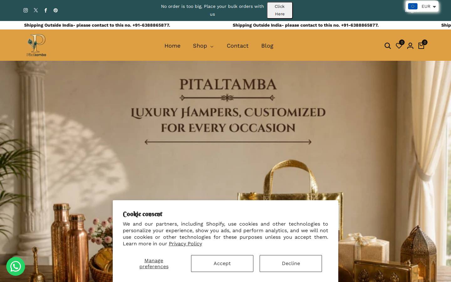 pitaltamba.com homepage screenshot