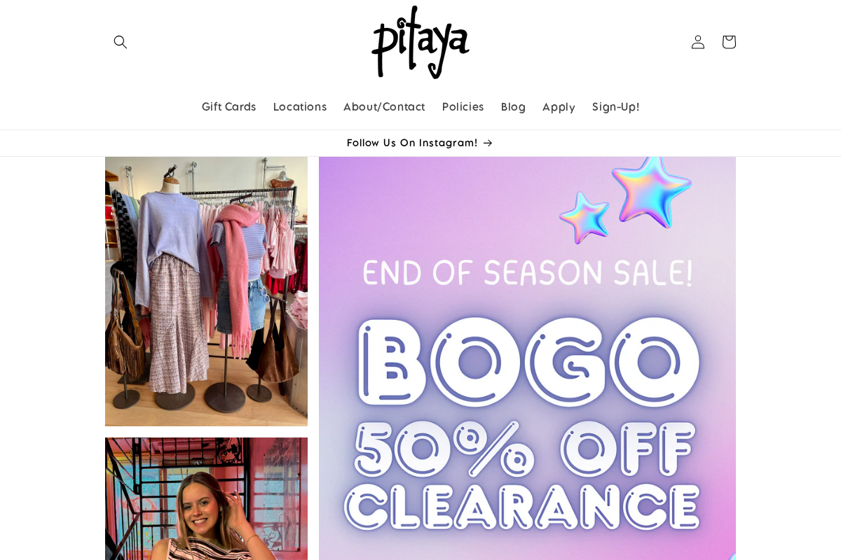 Pitaya homepage screenshot