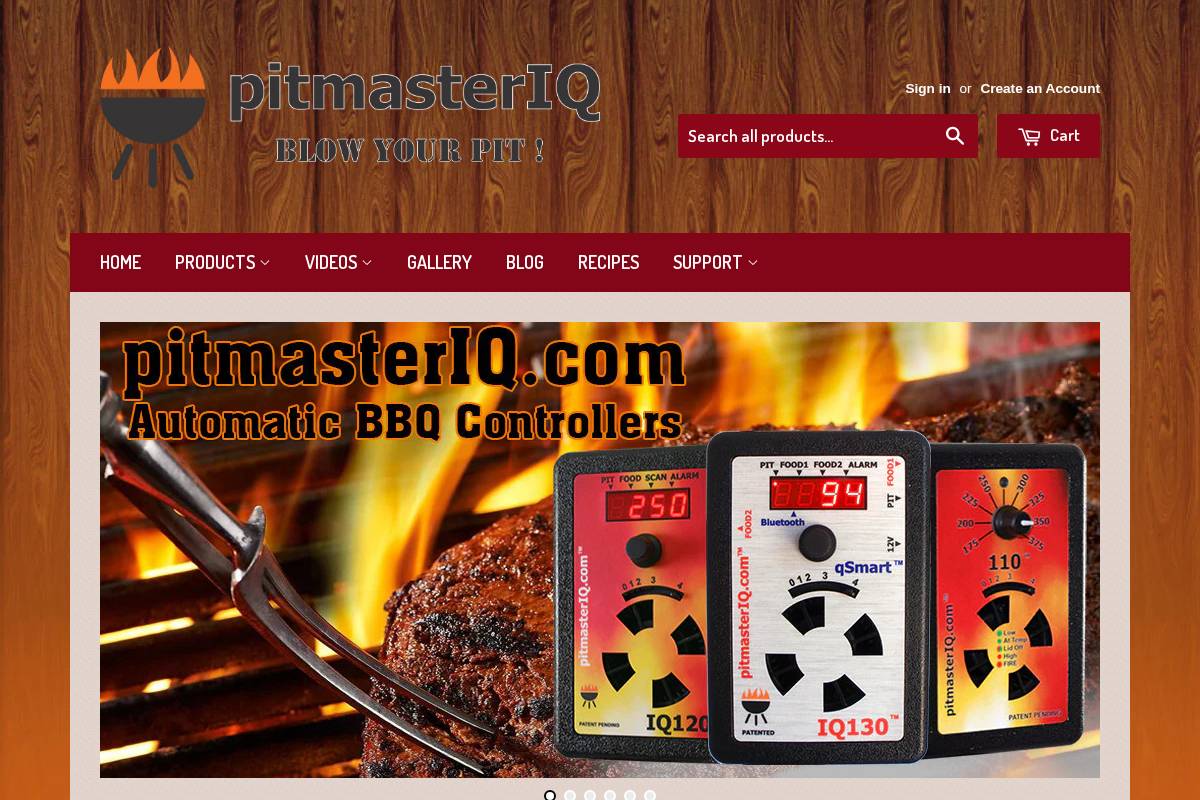pitmasteriq.com homepage screenshot