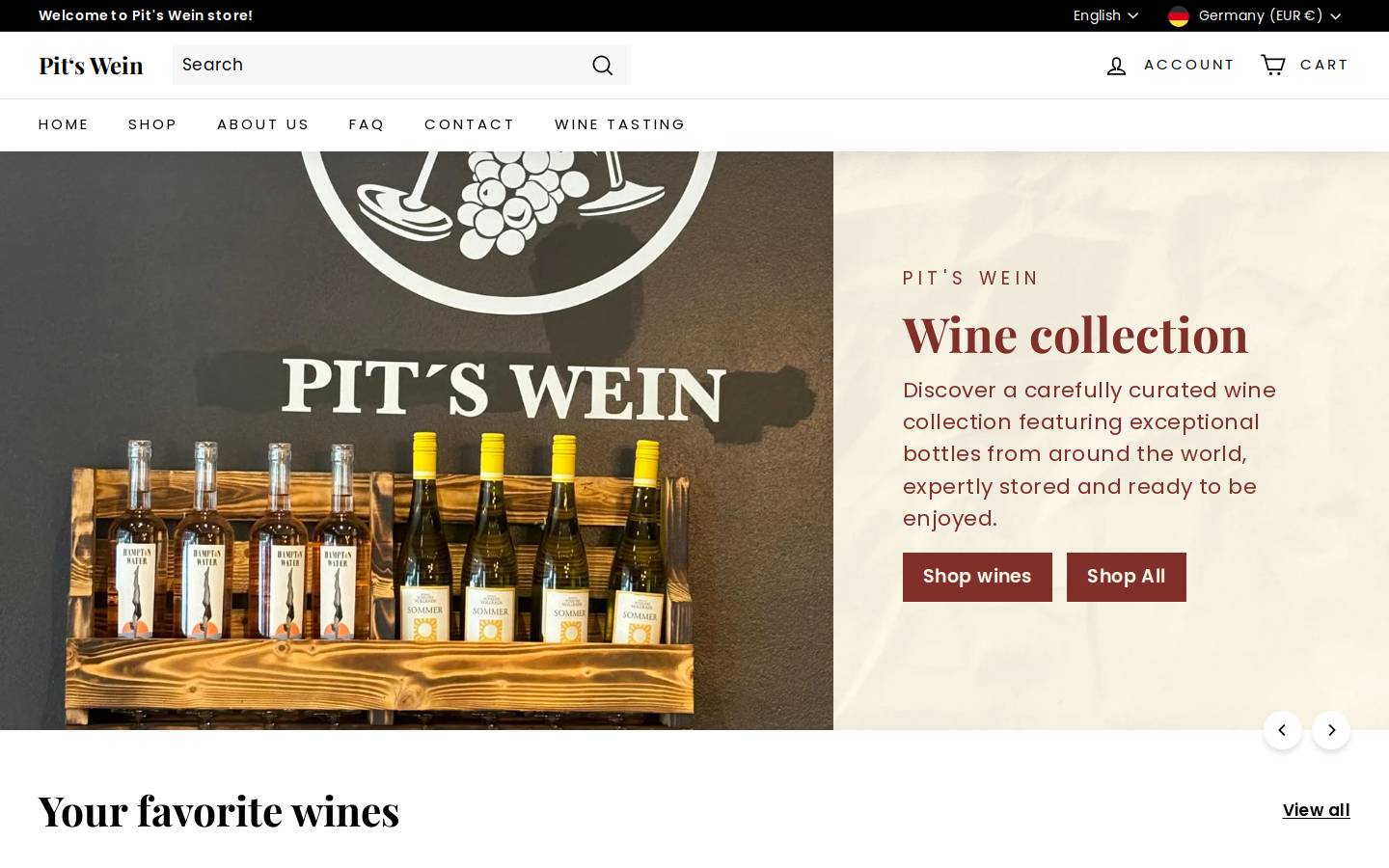 pitswein.de homepage screenshot