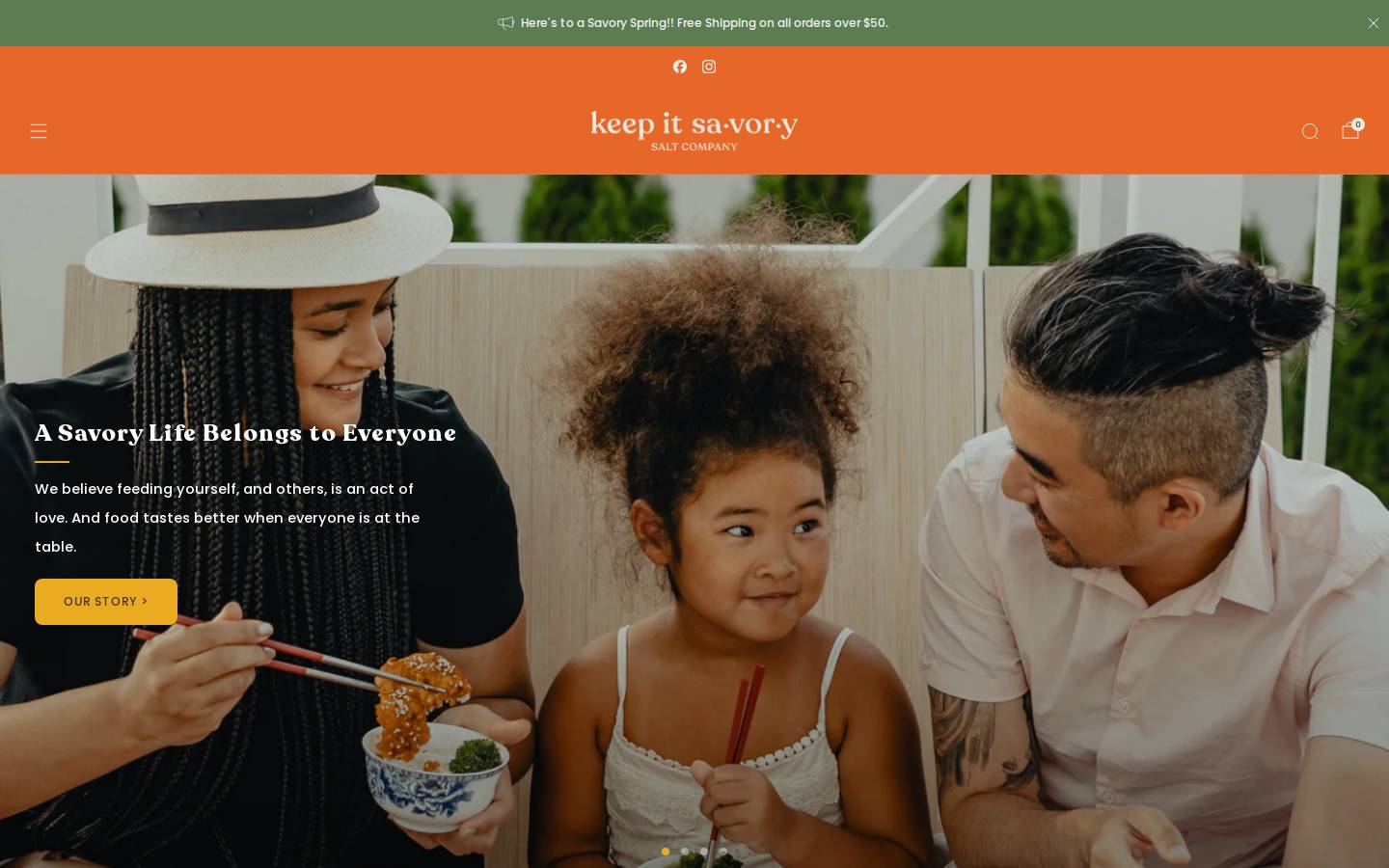 pixiedustsalts.com homepage screenshot