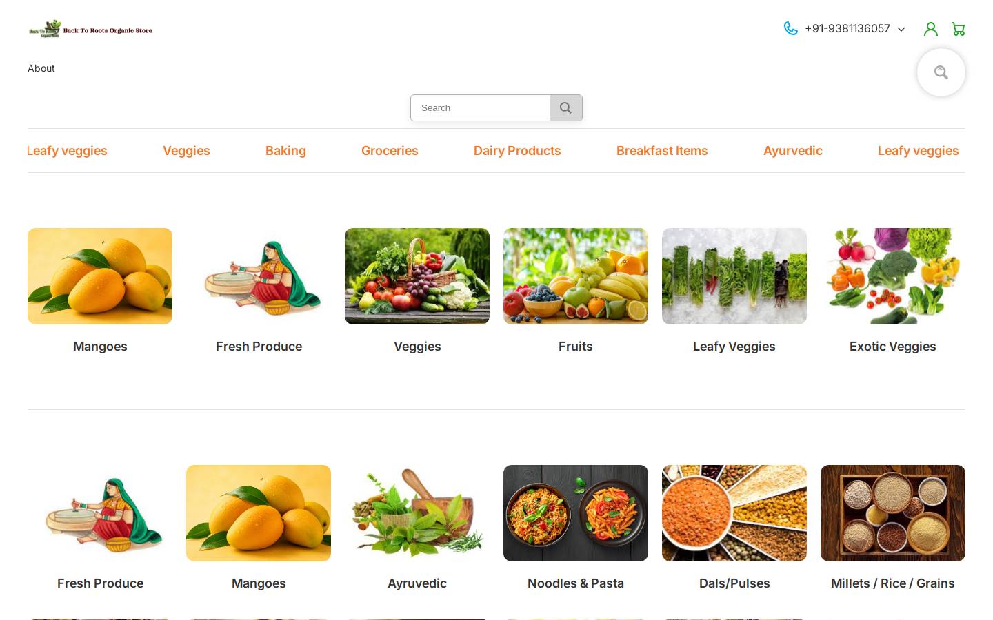 pizzaandbreads.com homepage screenshot