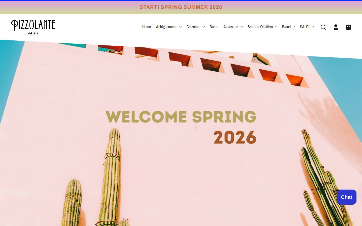 pizzolante.it homepage screenshot