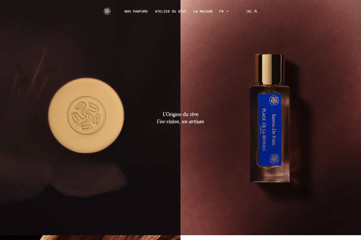 placedelareverie.com homepage screenshot