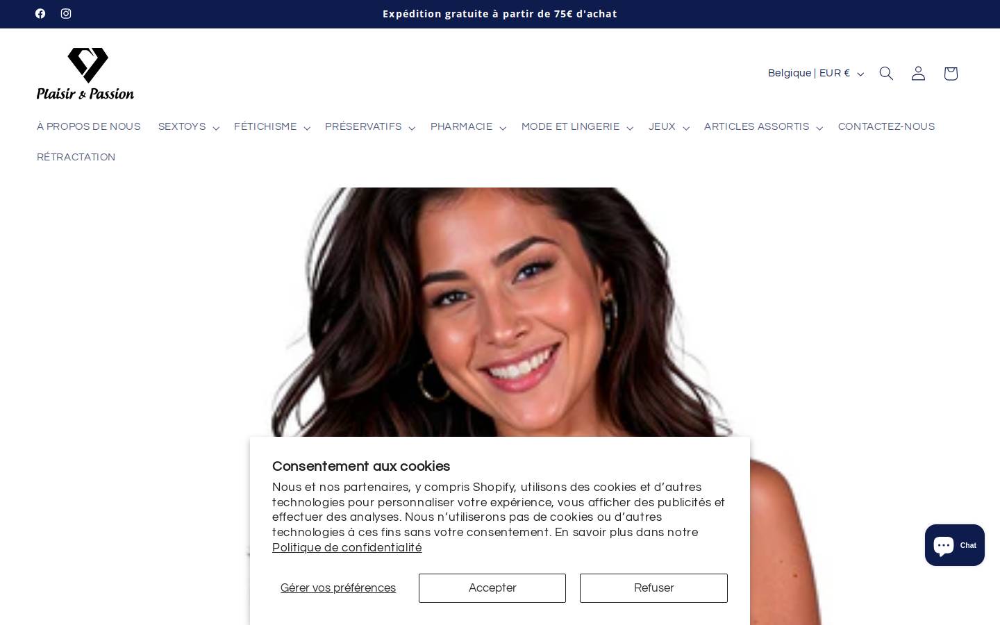 plaisiretpassion.com homepage screenshot