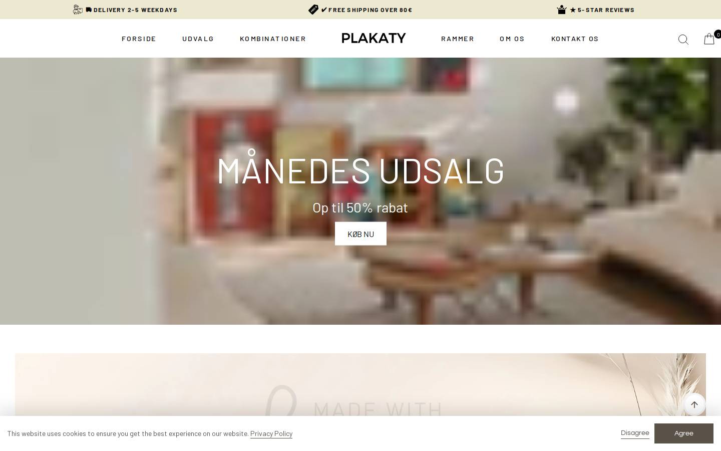 plakaty.de homepage screenshot