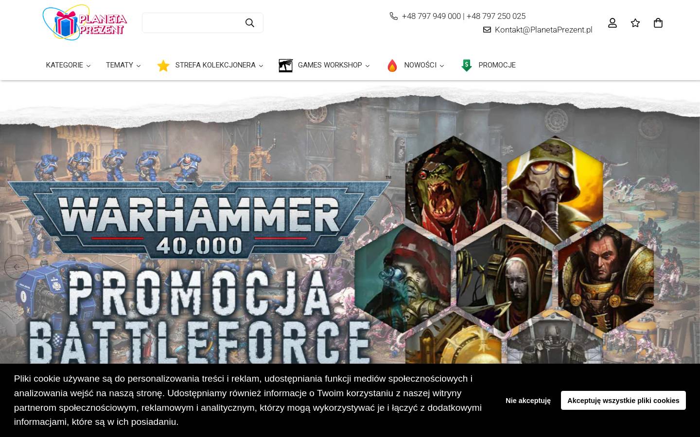 planetaprezent.pl homepage screenshot