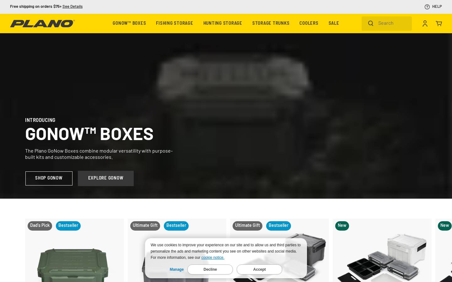 planooutdoors.com homepage screenshot