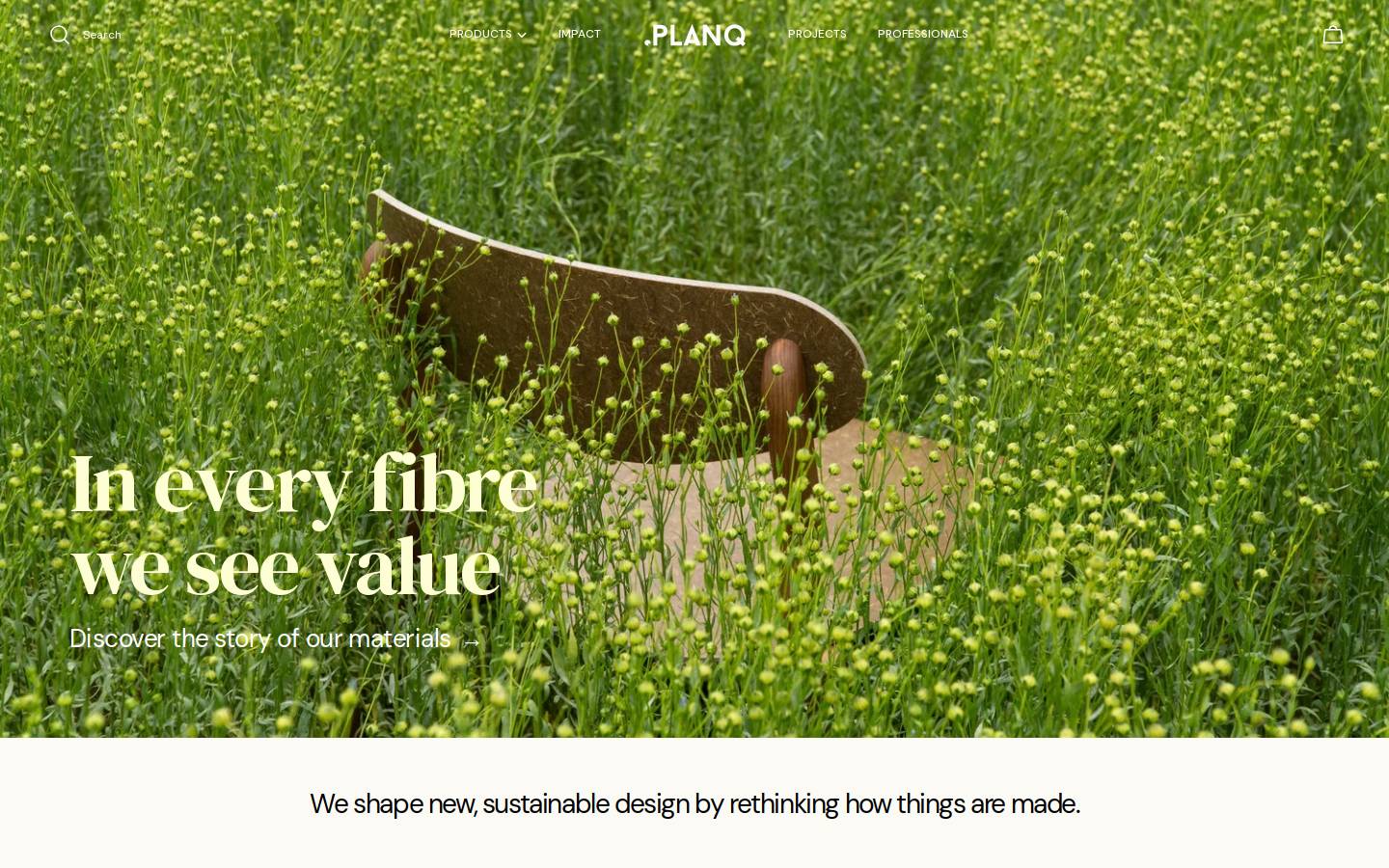 planq.world homepage screenshot