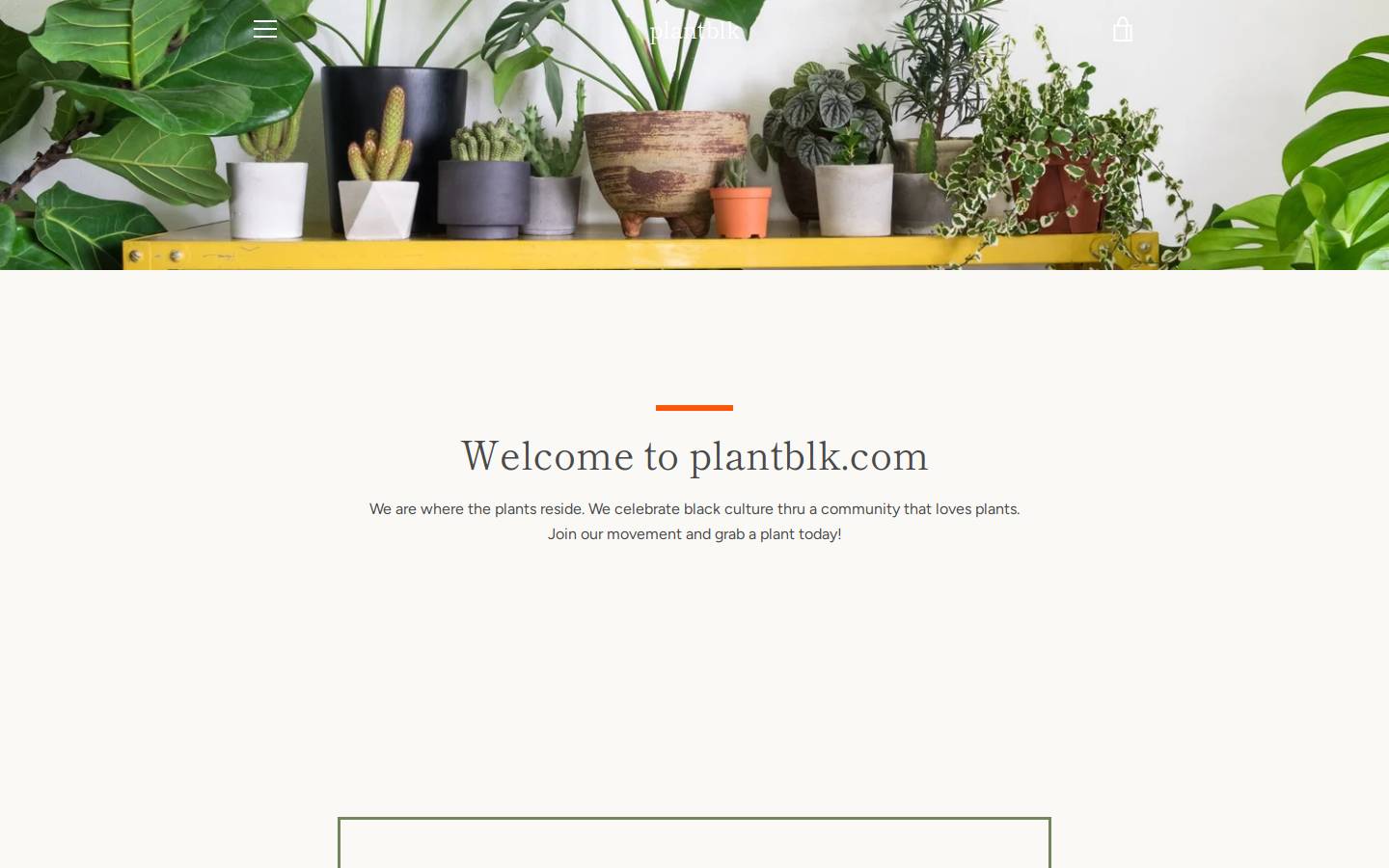 plantblk.com homepage screenshot