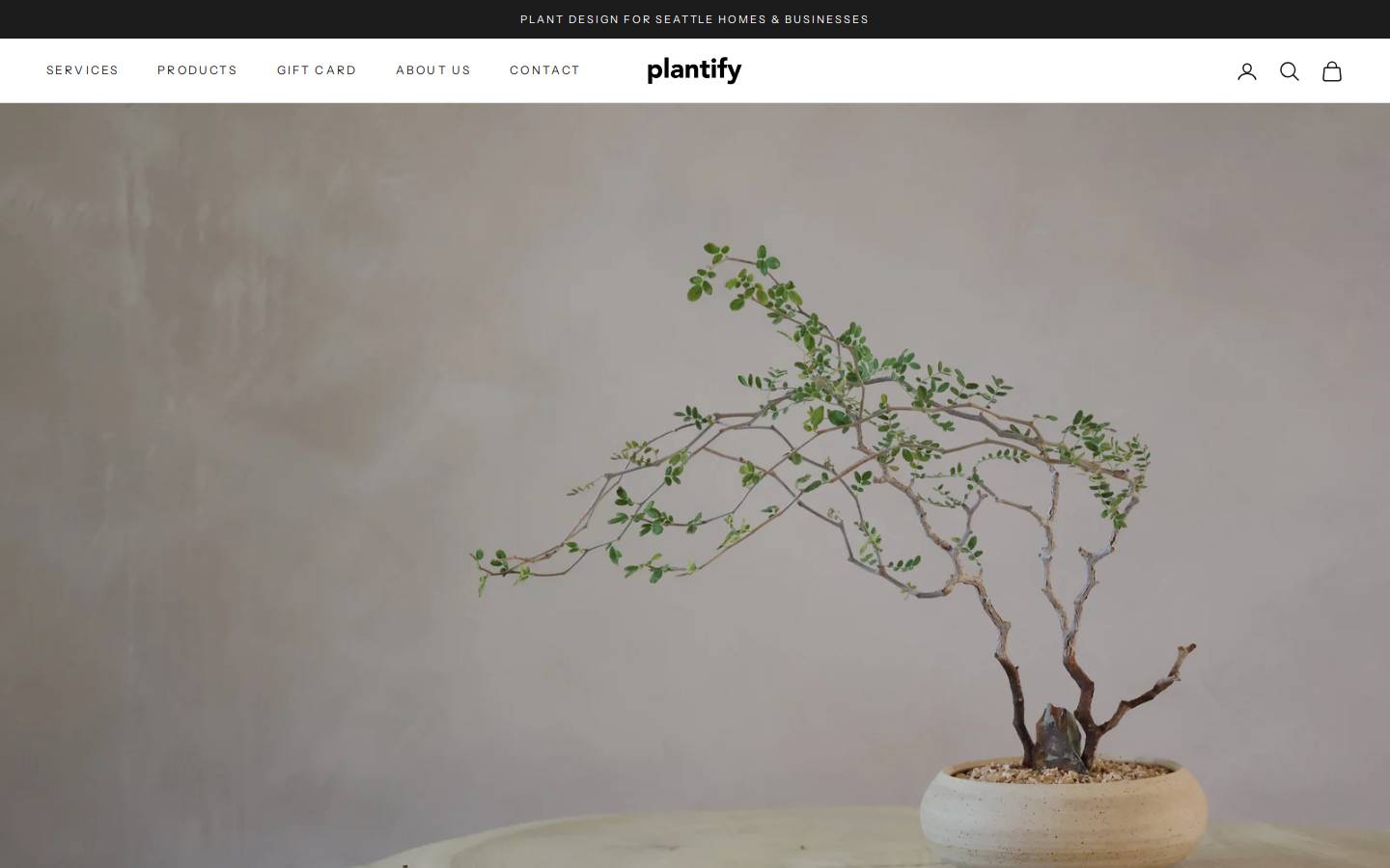 plantifyhome.com homepage screenshot