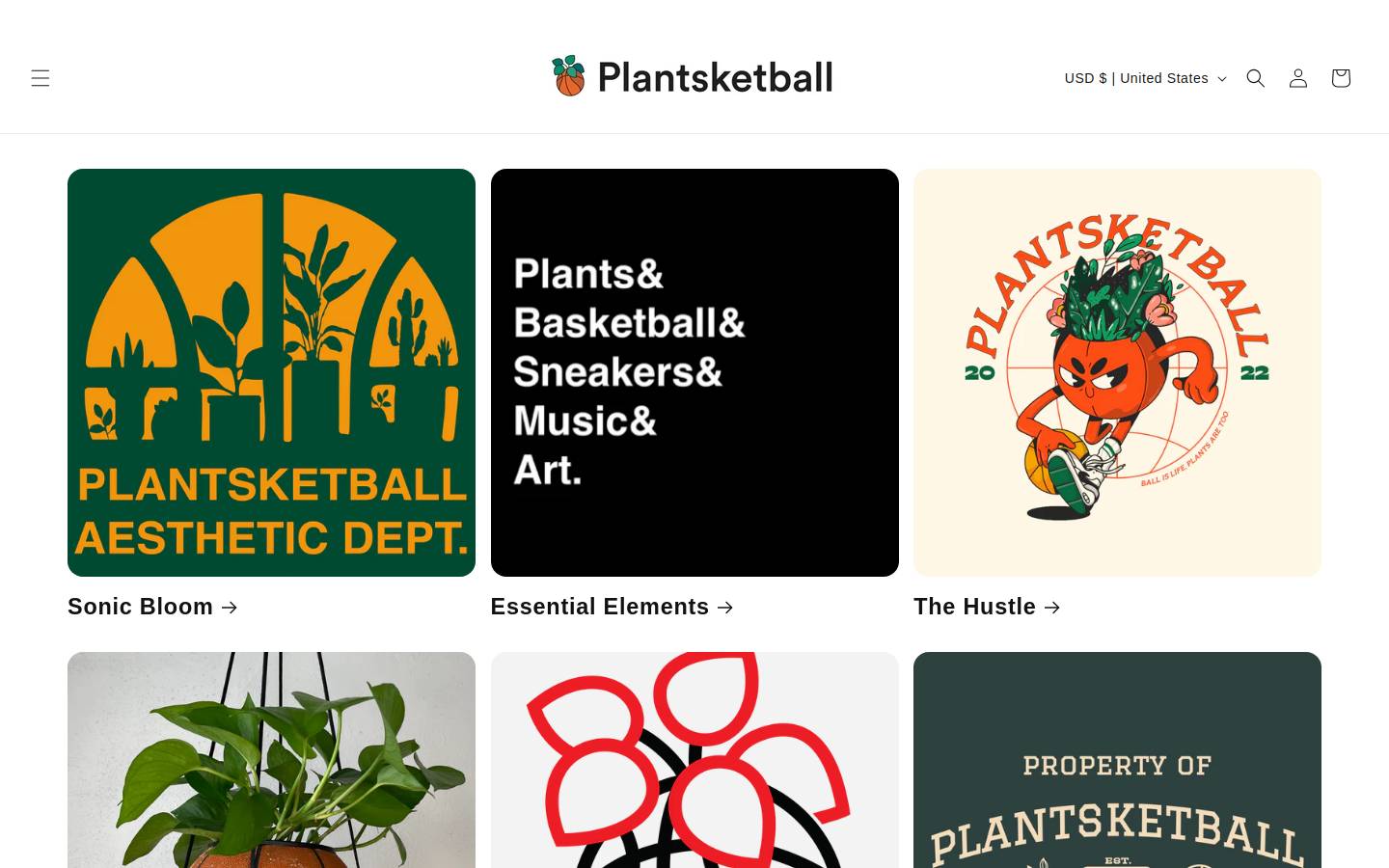 plantsketball.net homepage screenshot