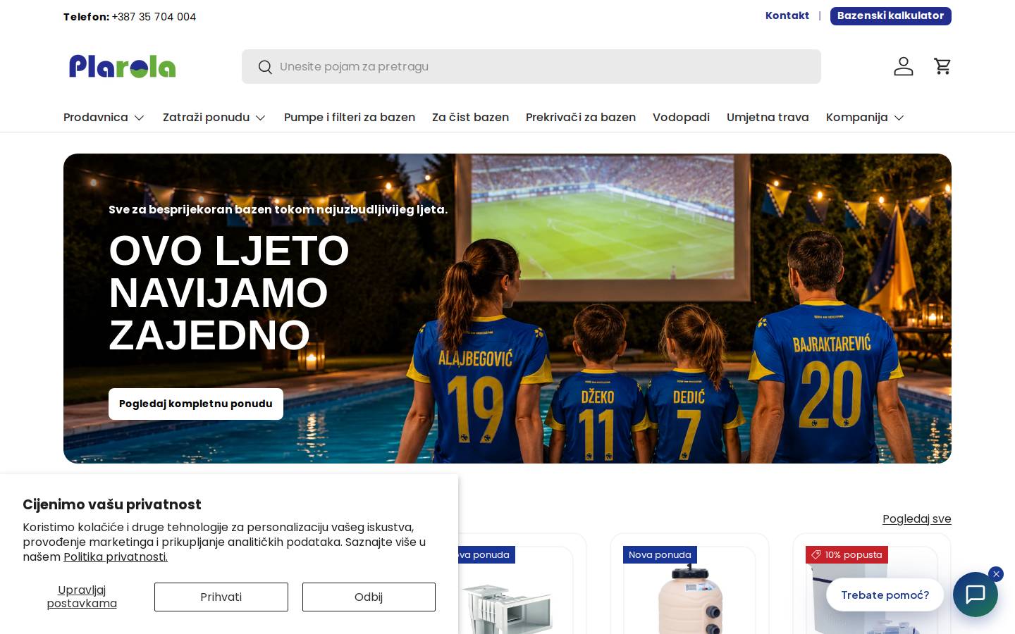 plarola.com homepage screenshot