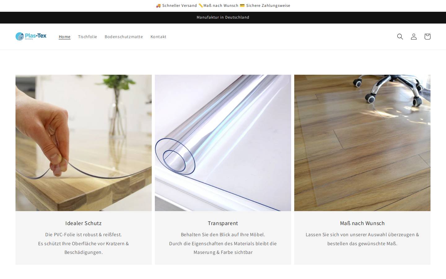 plas-tex.eu homepage screenshot