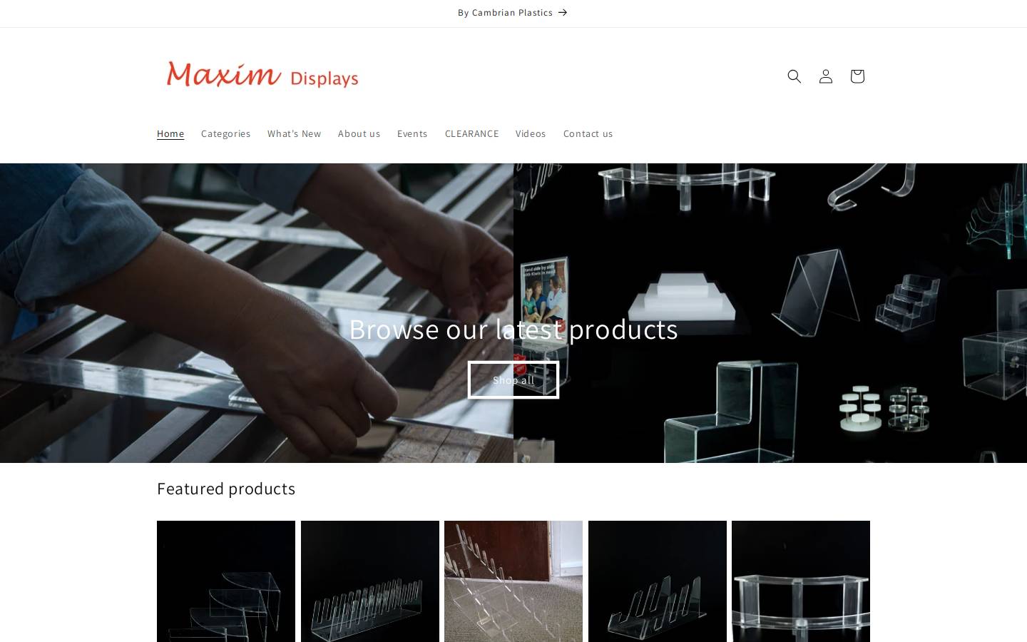 platestands.co.nz homepage screenshot