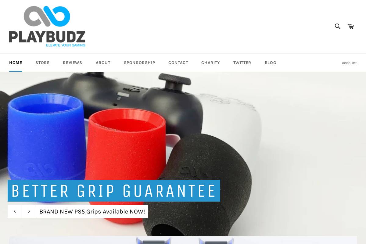 playbudz.com homepage screenshot
