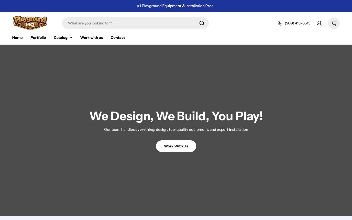 playgroundhq.com homepage screenshot