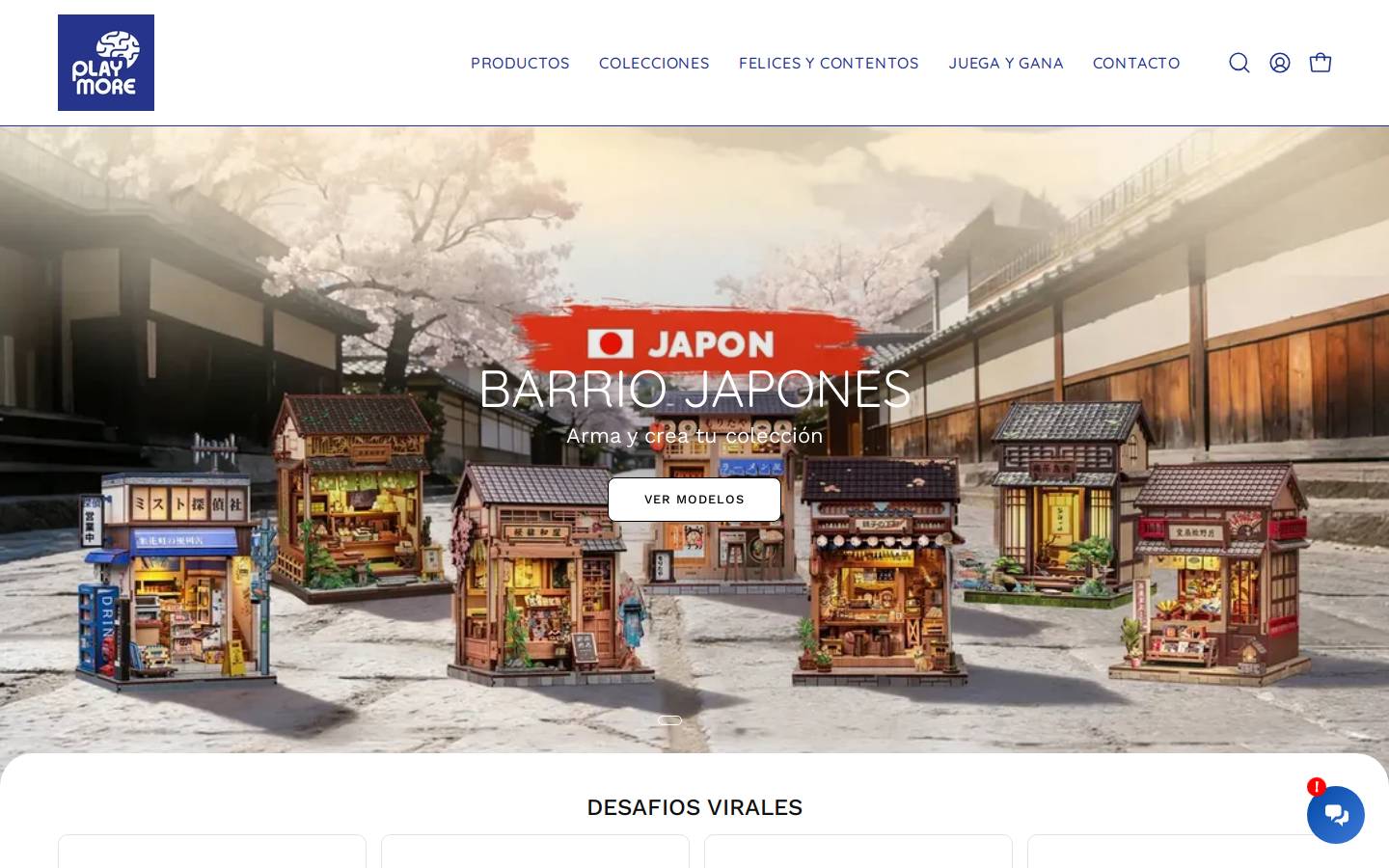 playmore.cl homepage screenshot