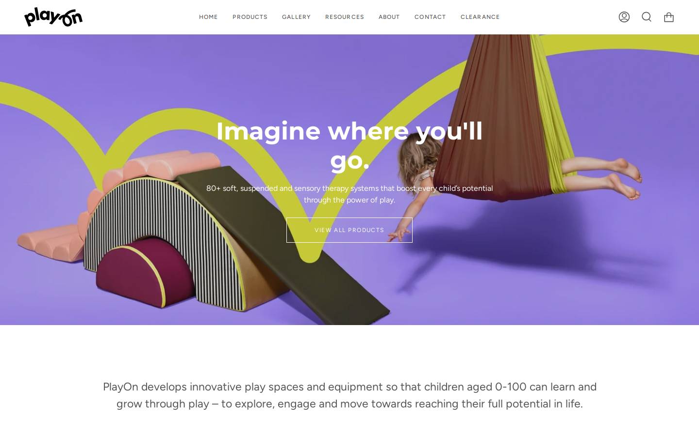 playon.co.za homepage screenshot